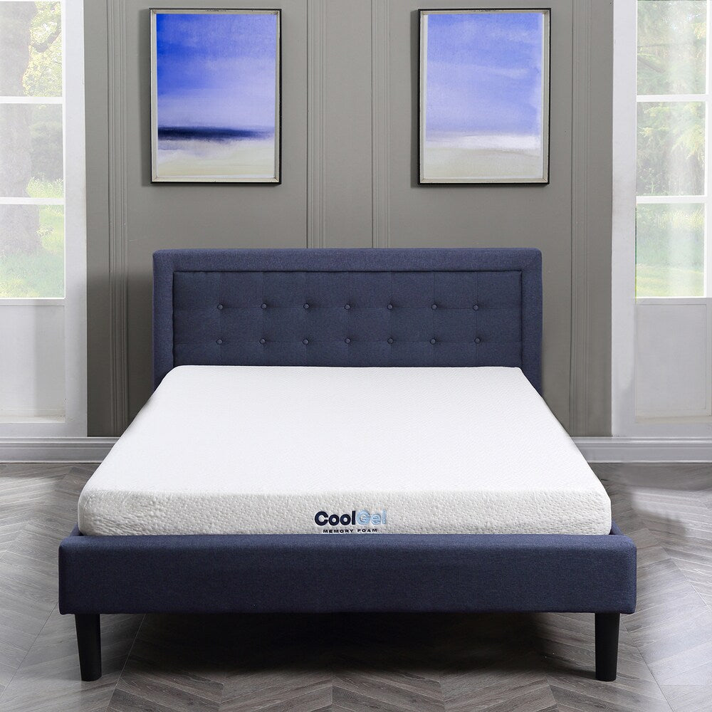 Matelas en mousse à mémoire de forme ventilée de 6 pouces de Classic Brands