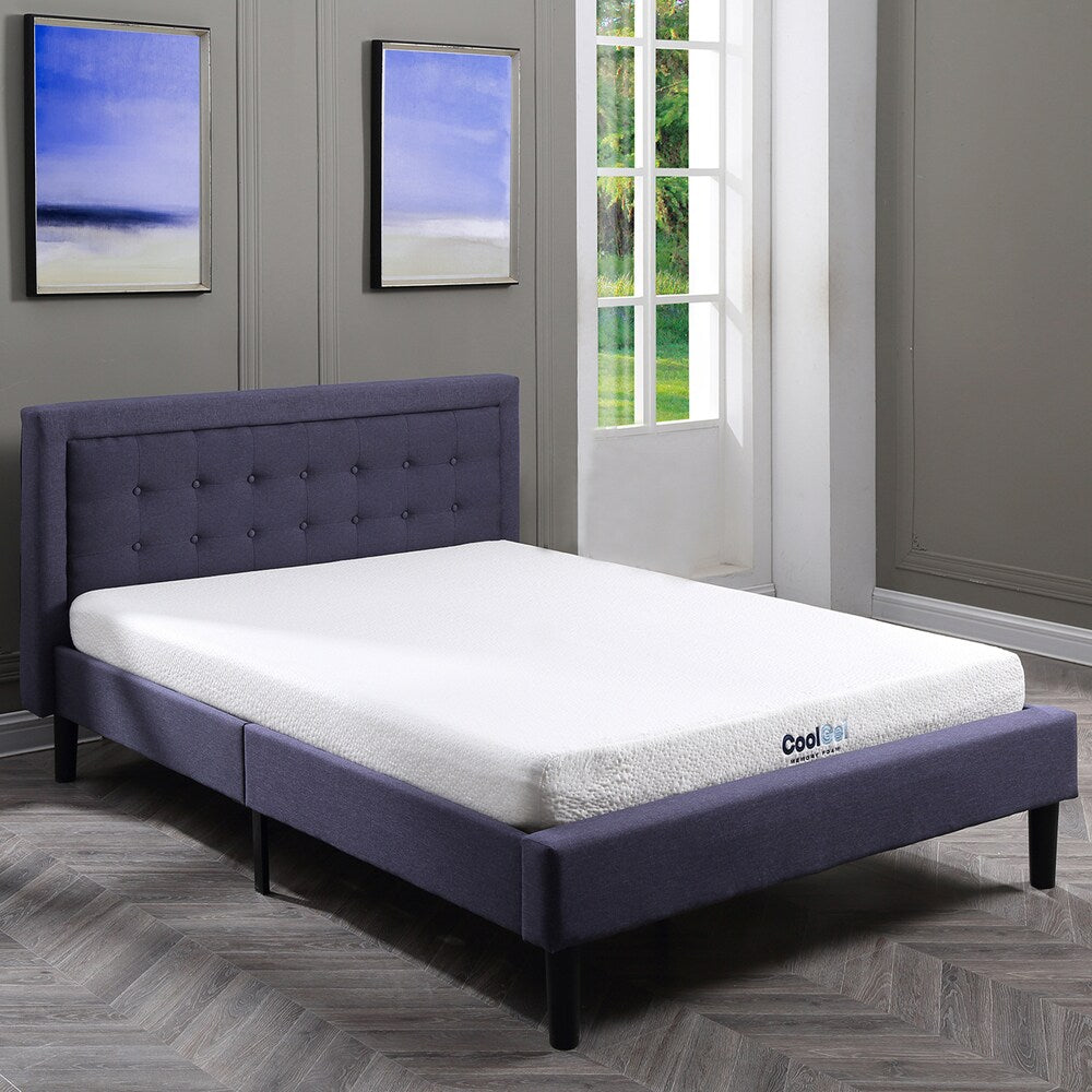 Matelas en mousse à mémoire de forme ventilée de 6 pouces de Classic Brands