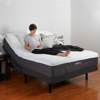 Ensemble matelas et sommier réglable Alese 12 pouces en mousse à mémoire de forme et gel Classic Brands