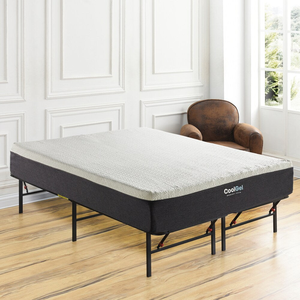 Ensemble de matelas en mousse à mémoire de forme Cool Gel Alese de Classic Brands de 12 pouces