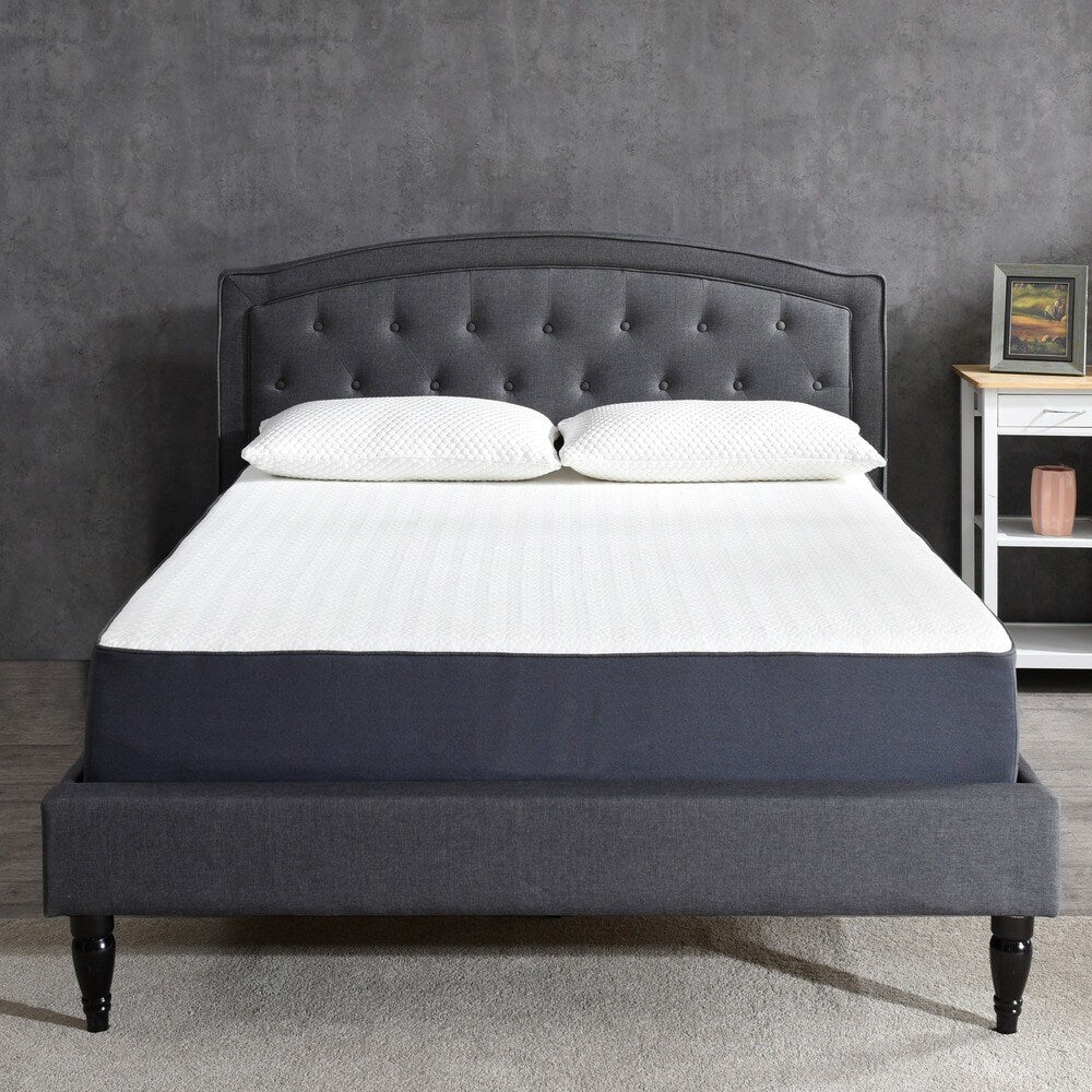 Ensemble matelas et sommier réglable en mousse à mémoire de forme Dahlia de 10,5 pouces de Classic Brands