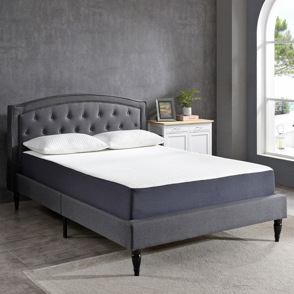 Ensemble matelas et sommier réglable en mousse à mémoire de forme Dahlia de 10,5 pouces de Classic Brands