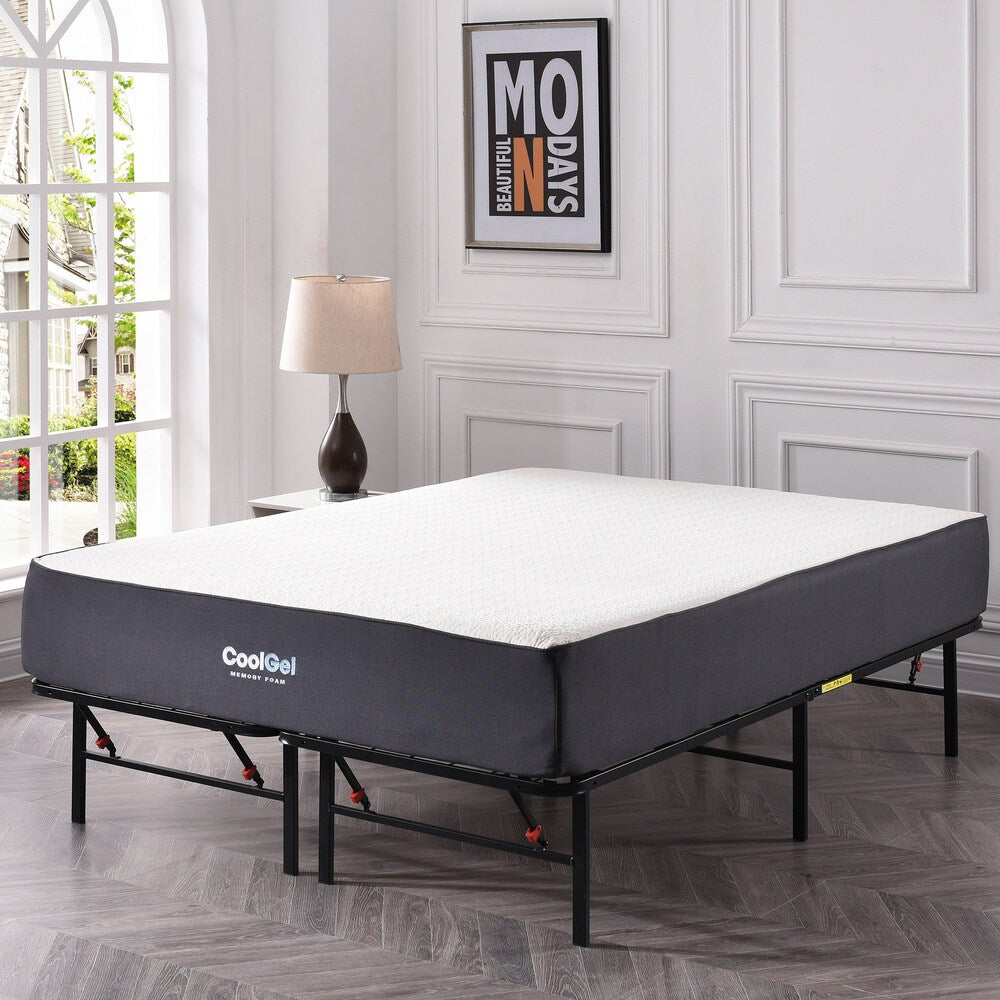 Ensemble de matelas en mousse à mémoire de forme Cool Gel Dahlia de Classic Brands (10,5 pouces)