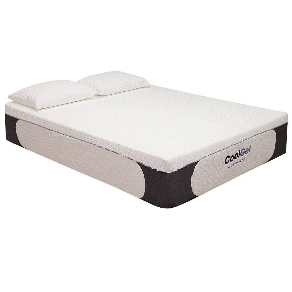 Ensemble de matelas, d'oreillers et de cadre en mousse à mémoire de forme Milan Cool Gel de Classic Brands, taille King, 14 pouces