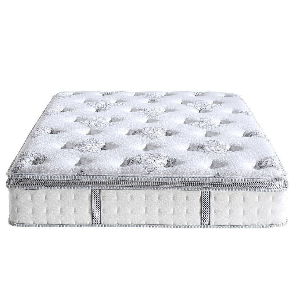 Matelas hybride à plateau-coussin Newberry de Classic Brands (12 pouces) - Blanc