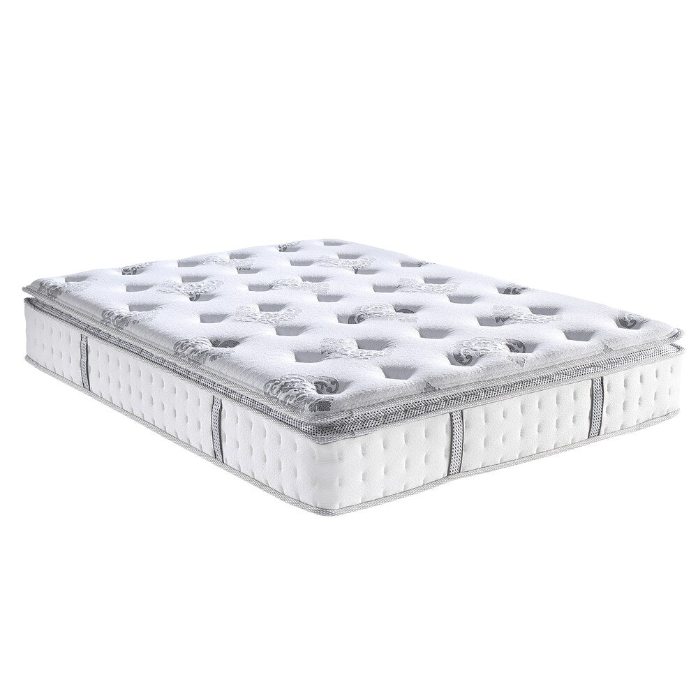 Matelas hybride à plateau-coussin Newberry de Classic Brands (12 pouces) - Blanc