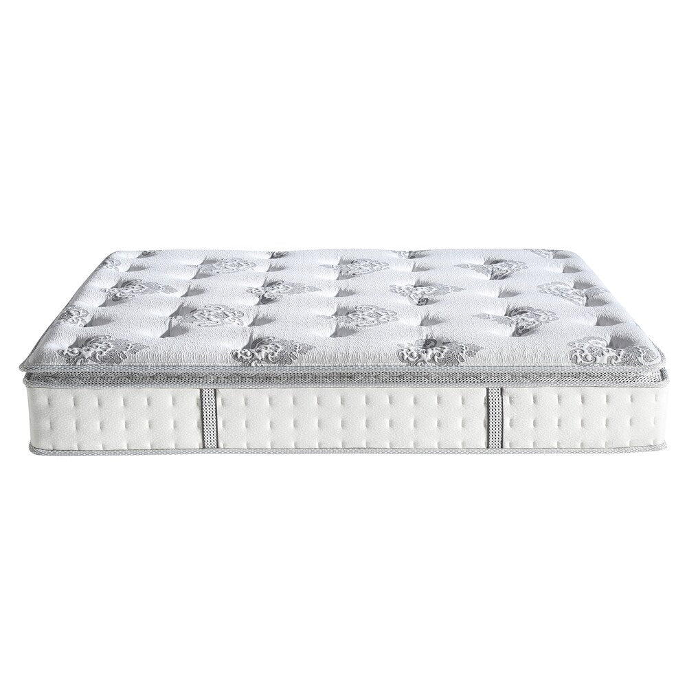 Matelas hybride à plateau-coussin Newberry de Classic Brands (12 pouces) - Blanc