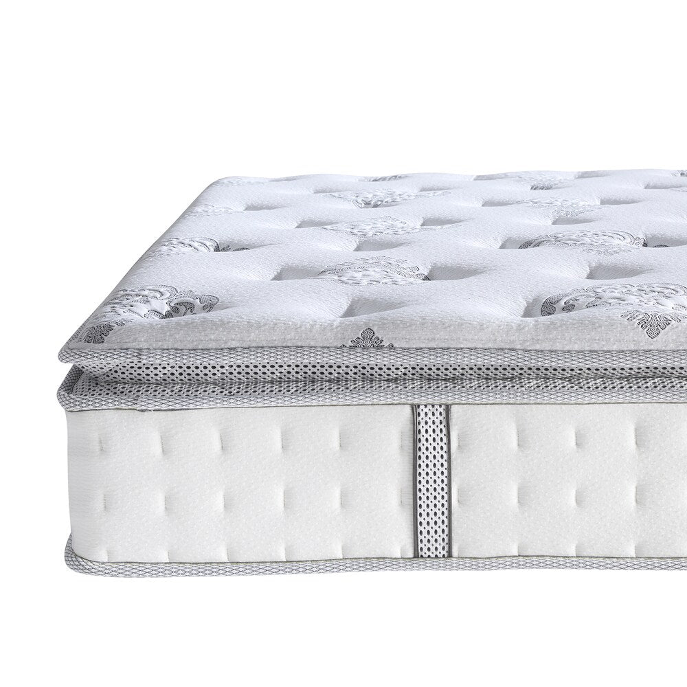 Matelas hybride à plateau-coussin Newberry de Classic Brands (12 pouces) - Blanc