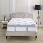 Matelas hybride Eurotop Summerville de Classic Brands, 14 pouces, blanc