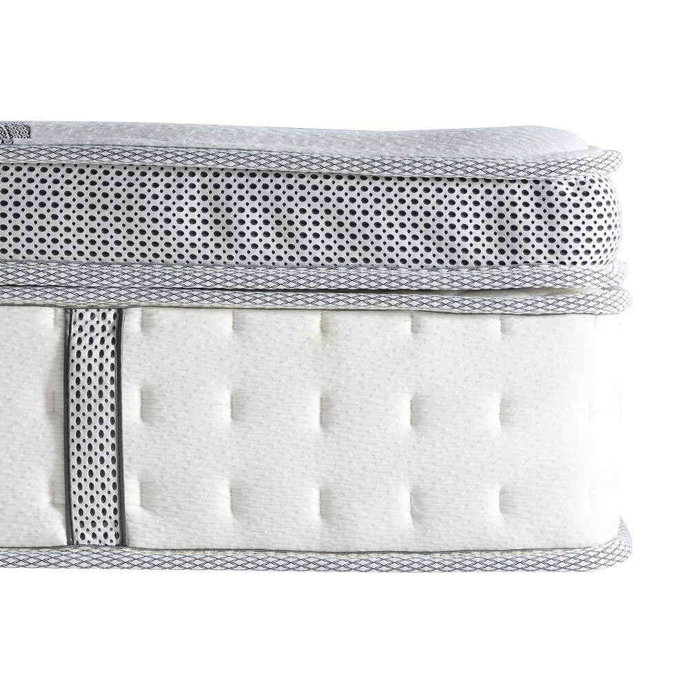 Matelas hybride Eurotop Summerville de Classic Brands, 14 pouces, blanc