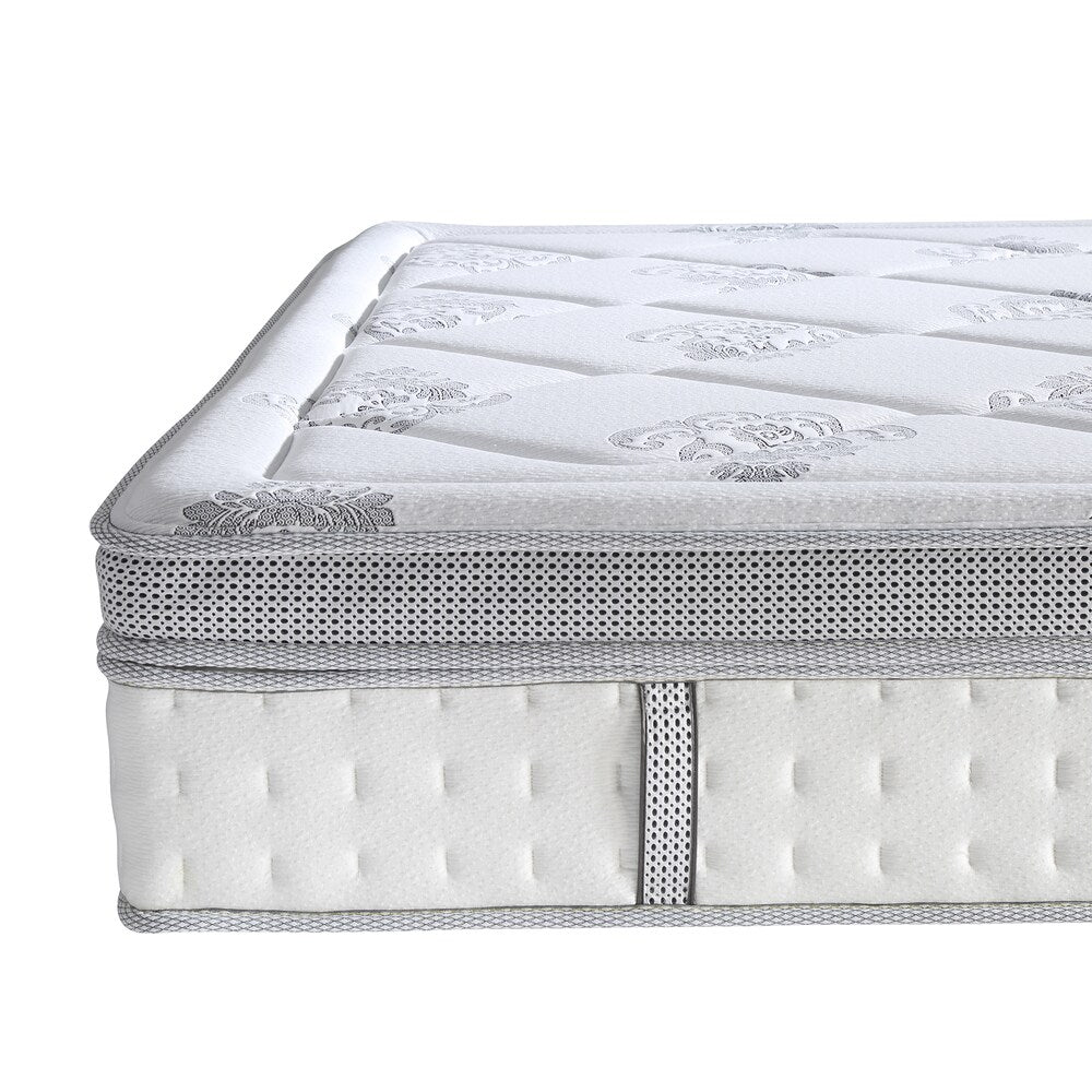 Matelas hybride Eurotop Summerville de Classic Brands, 14 pouces, blanc