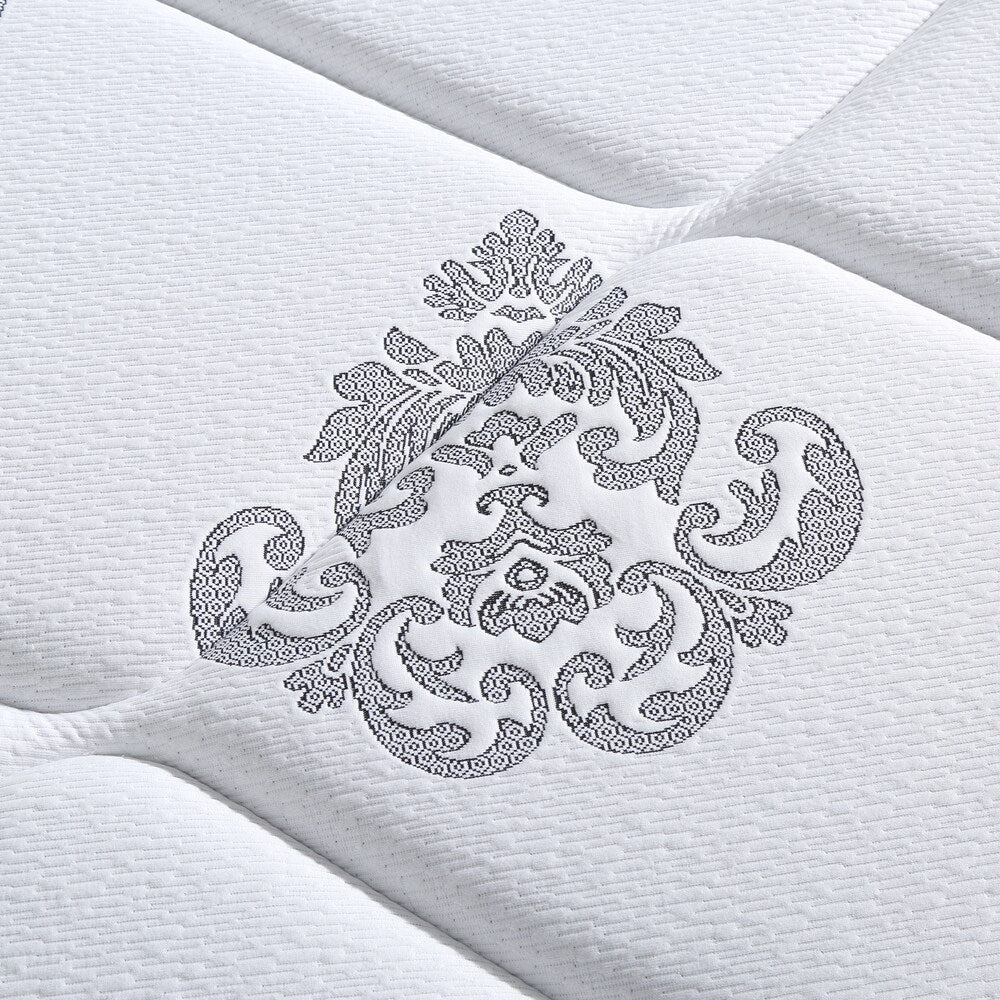 Matelas hybride Eurotop Summerville de Classic Brands, 14 pouces, blanc