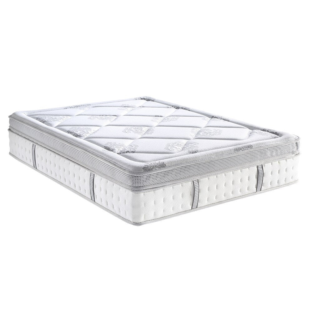 Matelas hybride Eurotop Summerville de Classic Brands, 14 pouces, blanc