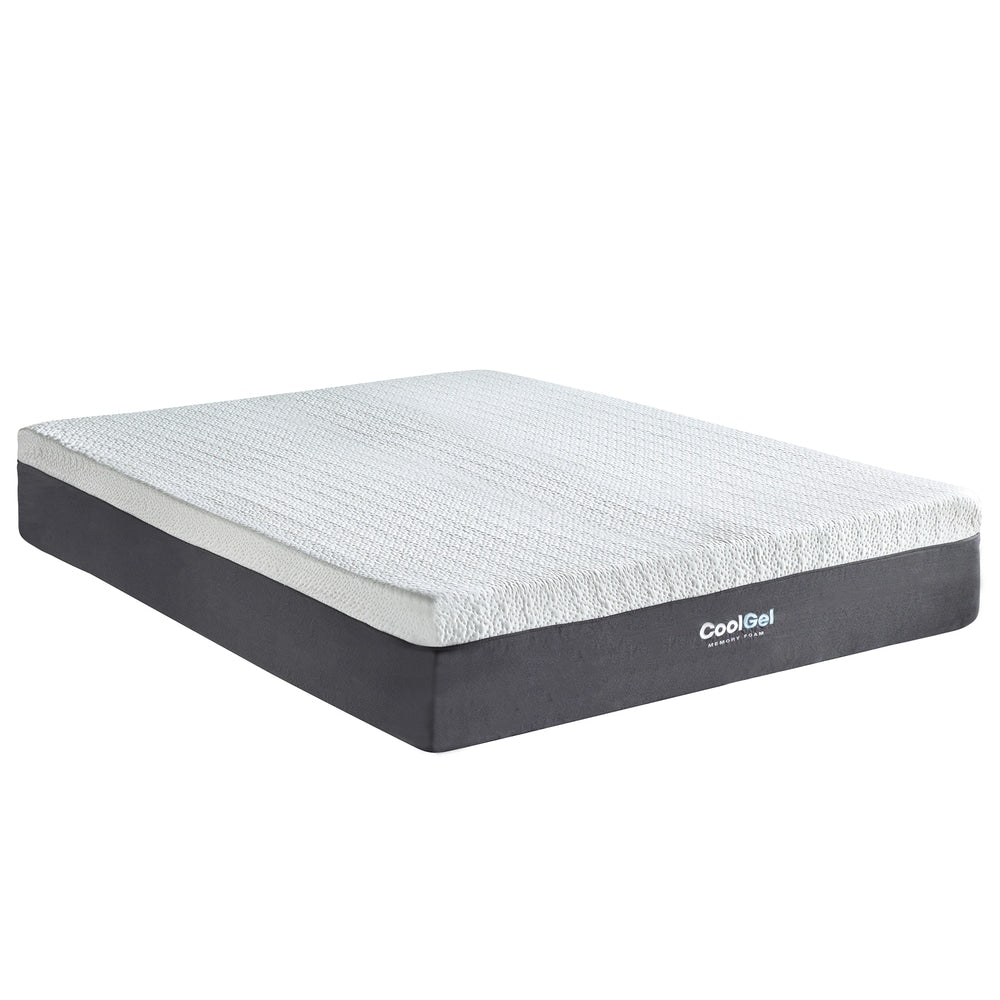 Matelas en mousse à mémoire de forme ventilé Cool Gel de 12 pouces de Classic Brands