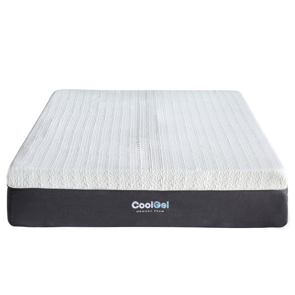 Matelas en mousse à mémoire de forme ventilé Cool Gel de 12 pouces de Classic Brands