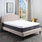 Matelas en mousse à mémoire de forme ventilé Cool Gel de 12 pouces de Classic Brands