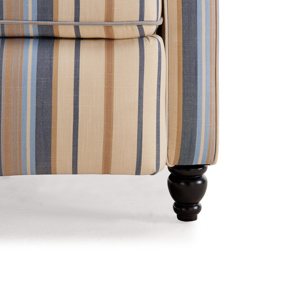 Fauteuil inclinable bleu Copper Grove Lassen