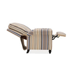 Fauteuil inclinable bleu Copper Grove Lassen