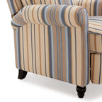 Fauteuil inclinable bleu Copper Grove Lassen