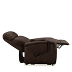 Fauteuil inclinable et releveur électrique Jessie Brown Chenille de Copper Grove