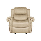 Fauteuil inclinable à bascule extra large Copper Grove Dilsen avec accoudoirs roulés