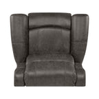 Fauteuil inclinable à bascule extra large Copper Grove Dilsen avec accoudoirs roulés