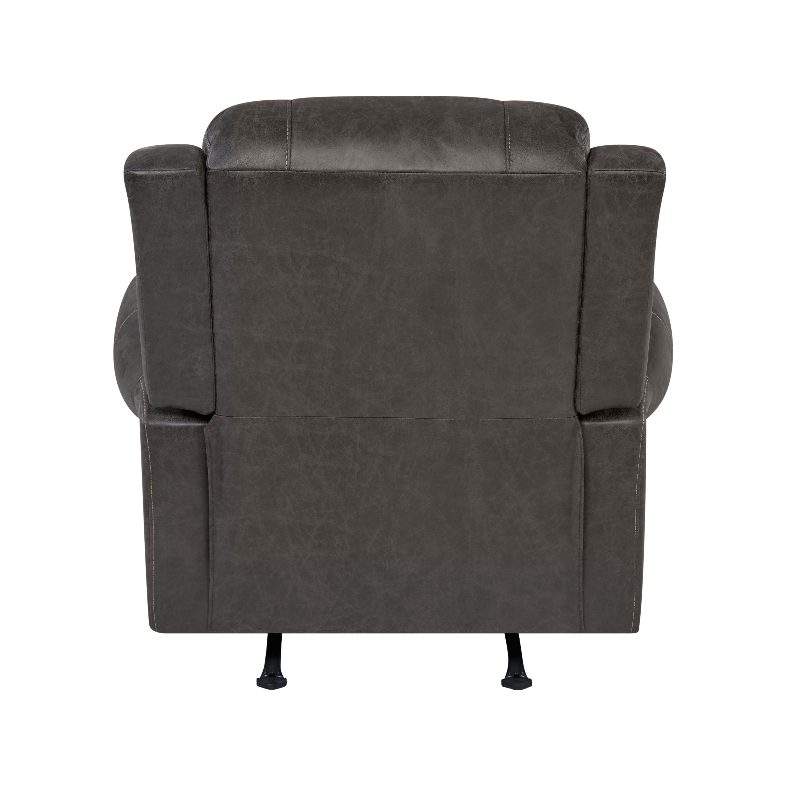 Fauteuil inclinable à bascule extra large Copper Grove Dilsen avec accoudoirs roulés