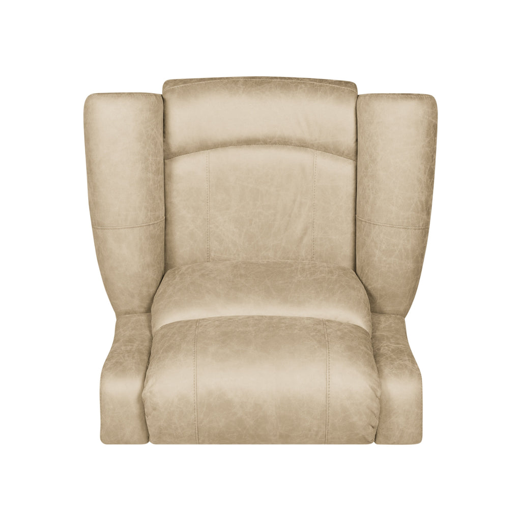 Fauteuil inclinable à bascule extra large Copper Grove Dilsen avec accoudoirs roulés