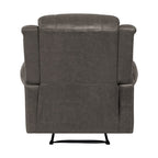 Fauteuil inclinable extra large à accoudoirs roulés Copper Grove Dilsen