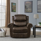 Fauteuil inclinable extra large à accoudoirs roulés Copper Grove Dilsen