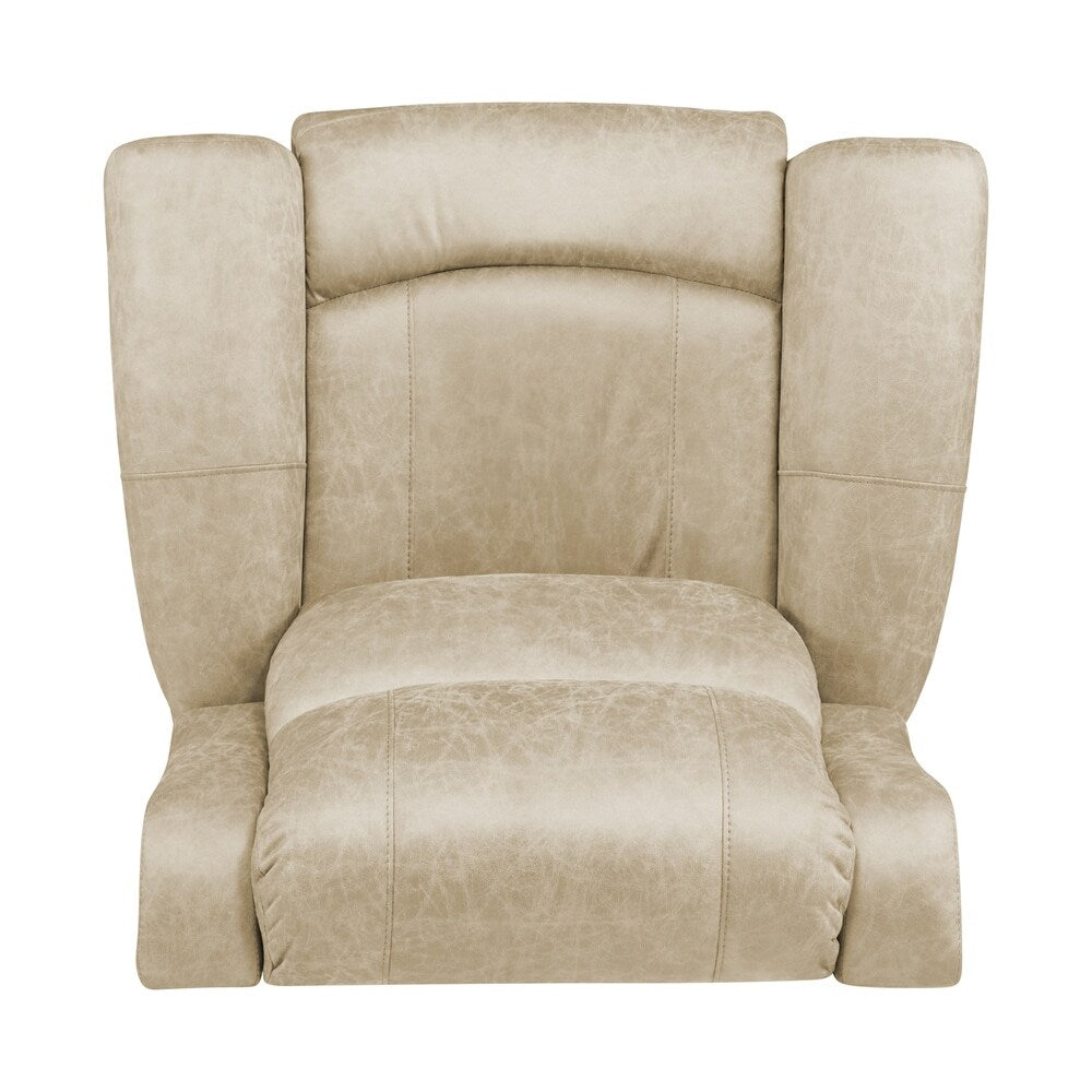 Fauteuil inclinable extra large à accoudoirs roulés Copper Grove Dilsen