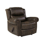 Fauteuil inclinable extra large à accoudoirs roulés Copper Grove Dilsen