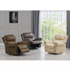 Fauteuil inclinable extra large à accoudoirs roulés Copper Grove Dilsen