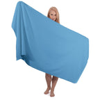 Serviettes turques classiques - Drap de bain Cambridge 100 % coton turc Jumbo SPA, séchage rapide