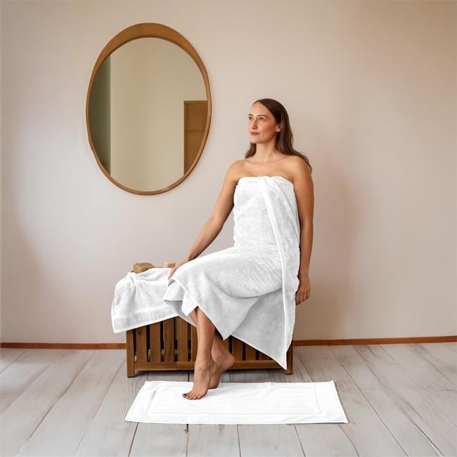 Serviettes turques classiques - Drap de bain Cambridge 100 % coton turc Jumbo SPA, séchage rapide