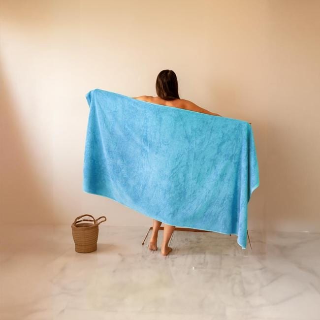 Serviettes turques classiques - Drap de bain Cambridge 100 % coton turc Jumbo SPA, séchage rapide