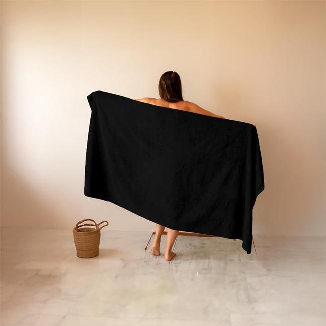 Serviettes turques classiques - Drap de bain Cambridge 100 % coton turc Jumbo SPA, séchage rapide