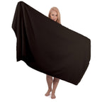 Serviettes turques classiques - Drap de bain Cambridge 100 % coton turc Jumbo SPA, séchage rapide