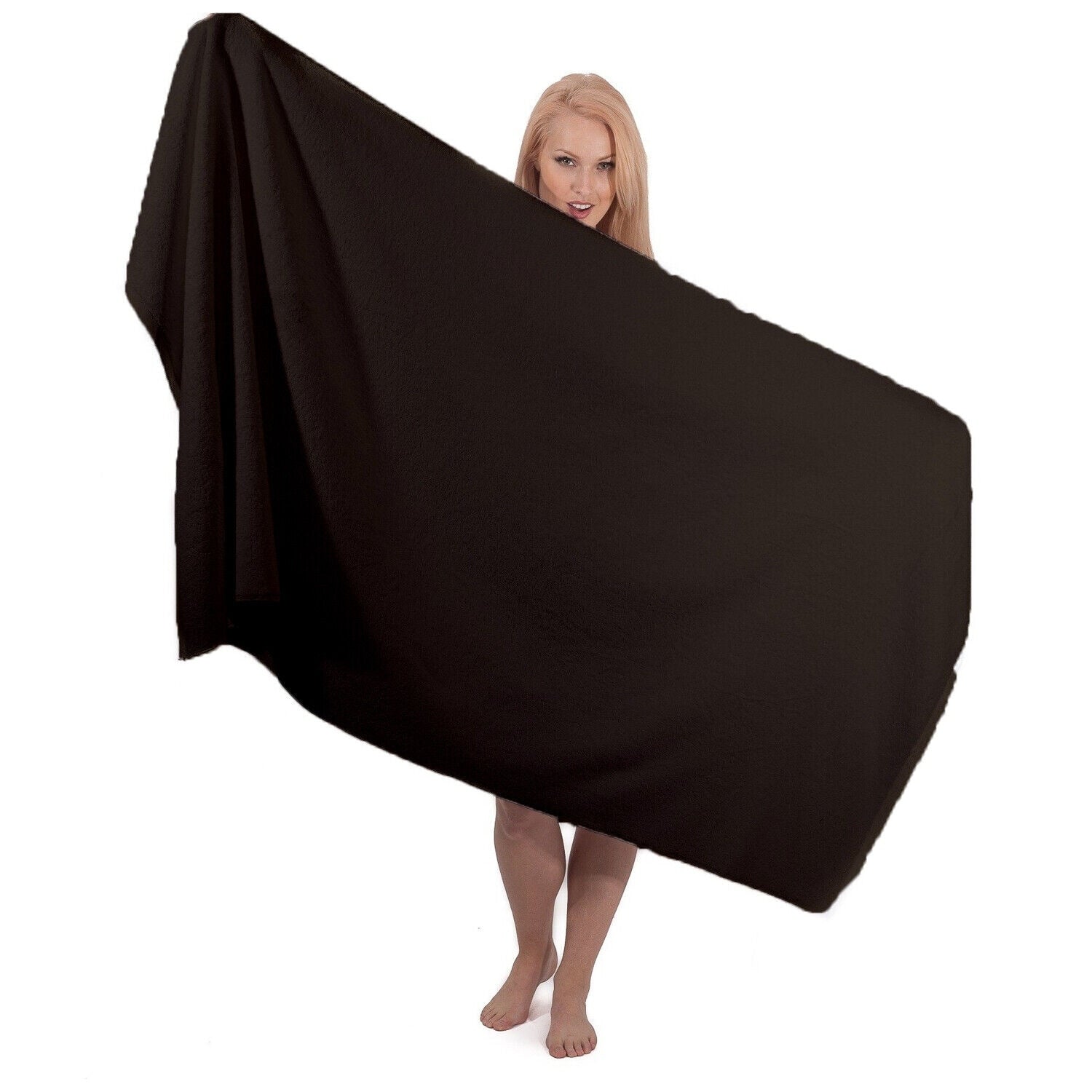 Serviettes turques classiques - Drap de bain Cambridge 100 % coton turc Jumbo SPA, séchage rapide