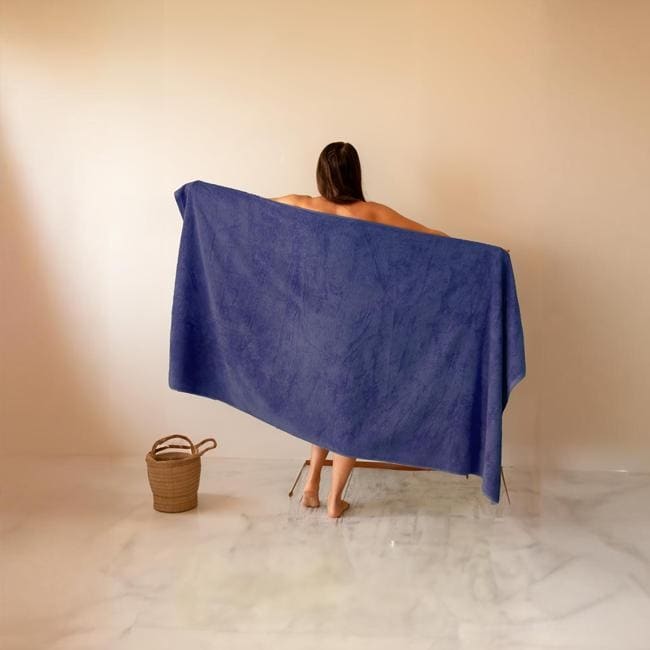 Serviettes turques classiques - Drap de bain Cambridge 100 % coton turc Jumbo SPA, séchage rapide