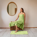 Serviettes turques classiques - Drap de bain Cambridge 100 % coton turc Jumbo SPA, séchage rapide