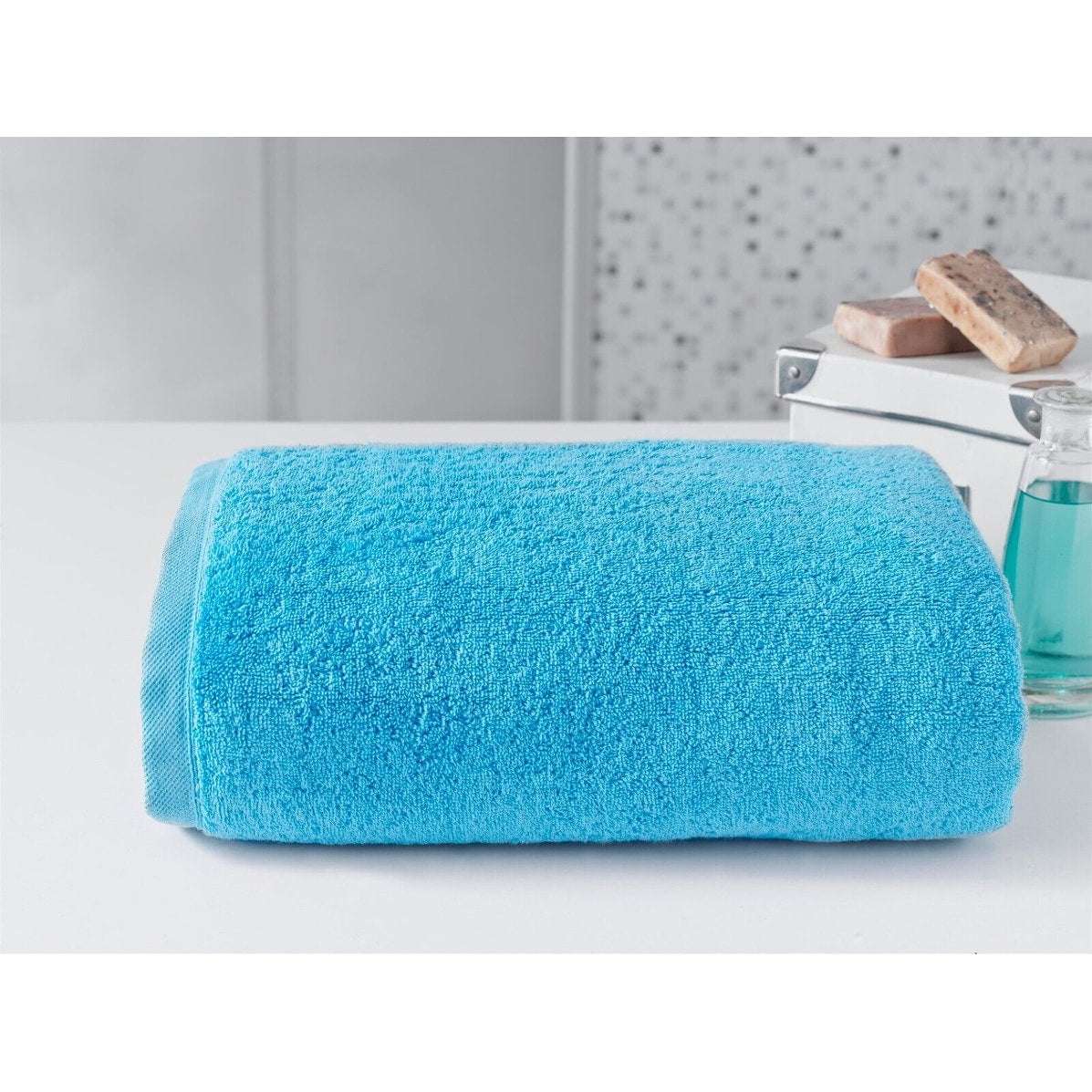 Serviettes turques classiques - Drap de bain Cambridge 100 % coton turc Jumbo SPA, séchage rapide