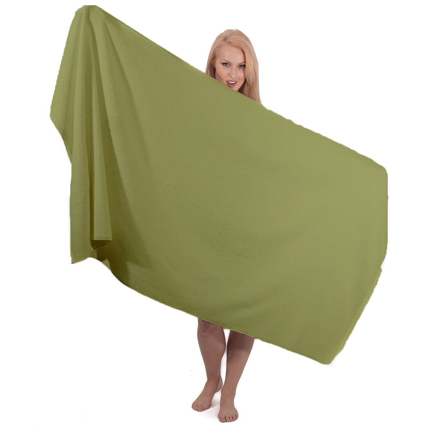 Serviettes turques classiques - Drap de bain Cambridge 100 % coton turc Jumbo SPA, séchage rapide