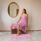 Serviettes turques classiques - Drap de bain Cambridge 100 % coton turc Jumbo SPA, séchage rapide