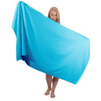Serviettes turques classiques - Drap de bain Cambridge 100 % coton turc Jumbo SPA, séchage rapide