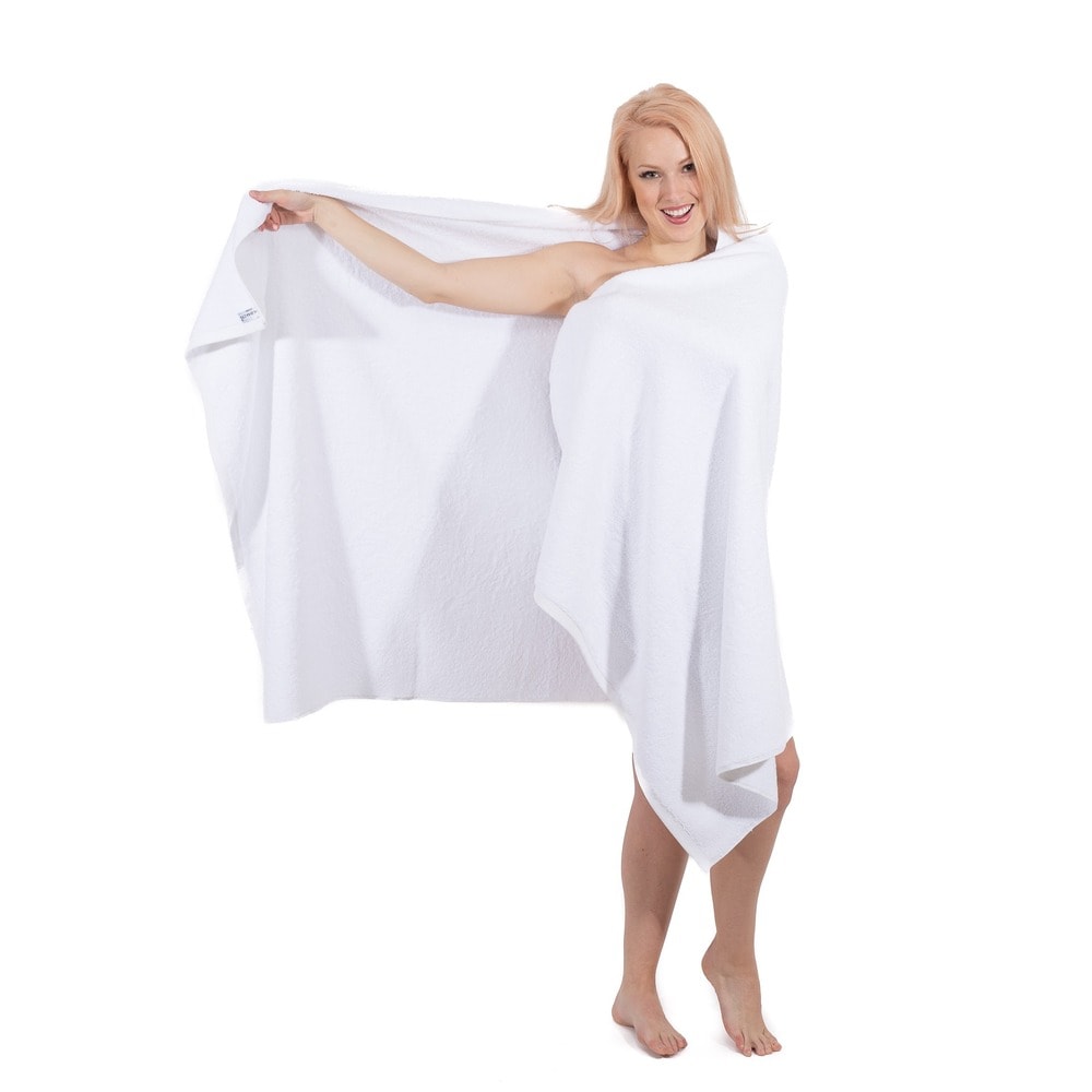 Serviettes turques classiques - Drap de bain Cambridge 100 % coton turc Jumbo SPA, séchage rapide
