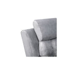 Fauteuil inclinable de luxe pour enfants avec repose-pieds, appui-tête et 2 porte-gobelets Fauteuil inclinable en microfibre pour enfants de 3 ans et plus