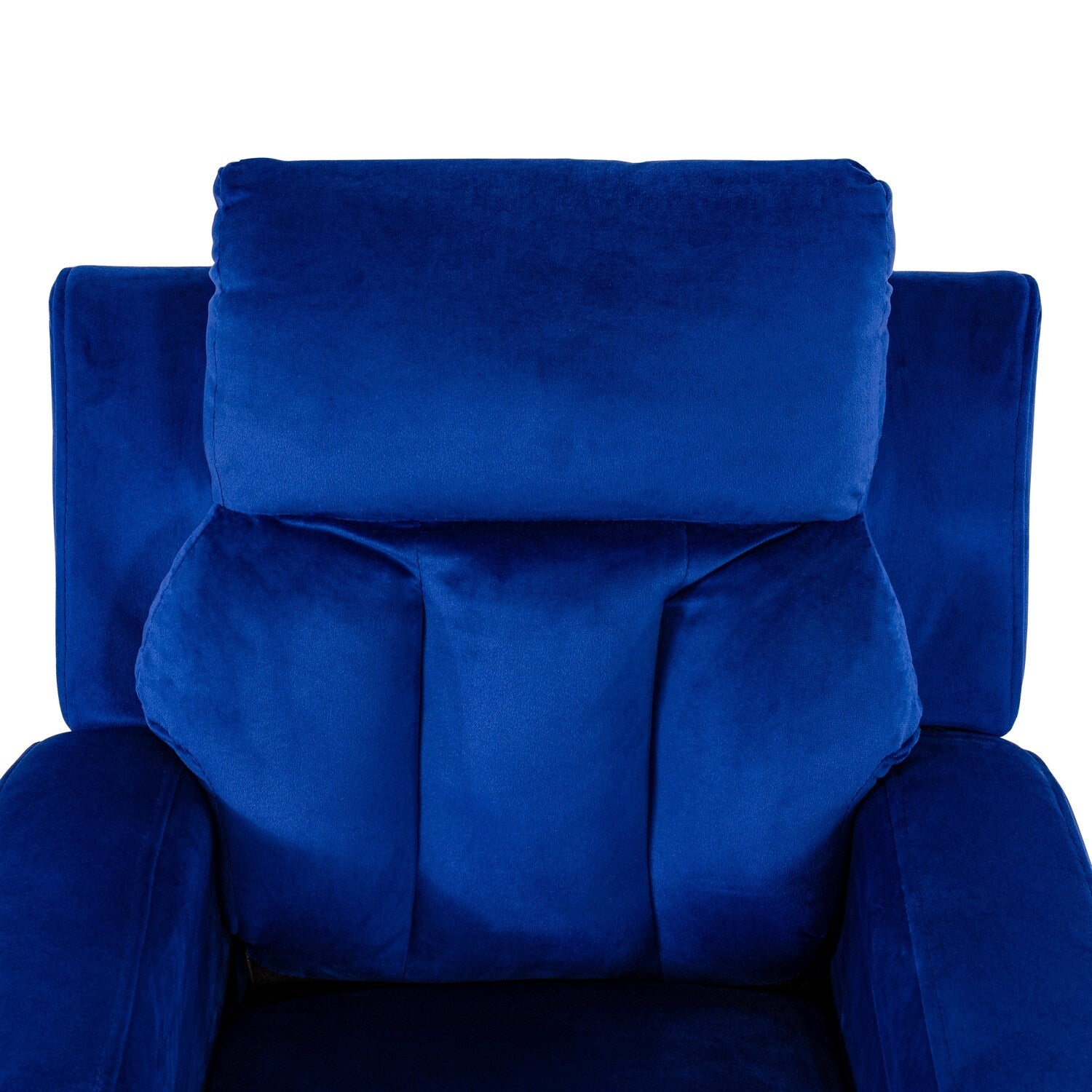 Fauteuil inclinable de luxe pour enfants avec repose-pieds, appui-tête et 2 porte-gobelets Fauteuil inclinable en microfibre pour enfants de 3 ans et plus