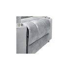 Fauteuil inclinable de luxe pour enfants avec repose-pieds, appui-tête et 2 porte-gobelets Fauteuil inclinable en microfibre pour enfants de 3 ans et plus