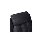 Fauteuil inclinable de luxe pour enfants avec repose-pieds, appui-tête et 2 porte-gobelets Fauteuil inclinable en microfibre pour enfants de 3 ans et plus